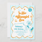 In haar Showgirl Era Schattige Fun 30th Birthday P Kaart (Voorkant)