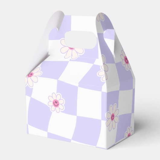 In haar tiener tijdperk verjaardagsfeestje gunstbo bedankdoosjes (Achterkant)