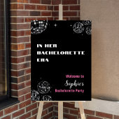 In haar tijd Bachelorette Party Welkomstbord Poster