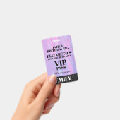 In Haar Verjaardag Era VIP PASS Custom Party Lanya Badge (Handheld)