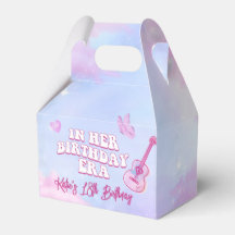 In haar verjaardagsfeestje