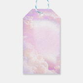 In haar verjaardagsfeestje cadeaulabel (Achterkant)