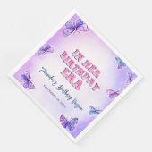 In haar verjaardagsfeestje servet (Hoek)