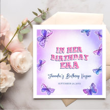 In haar verjaardagsfeestje