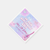 In haar verjaardagsfeestje servet (Hoek)