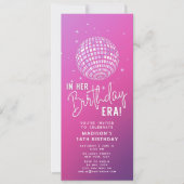 In haar verjaardagstijdperk, Era Party, Eras Party Kaart (Voorkant)