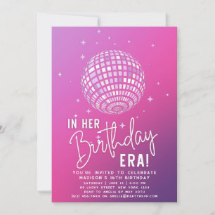 In haar verjaardagstijdperk, Era Party, Eras Party Kaart