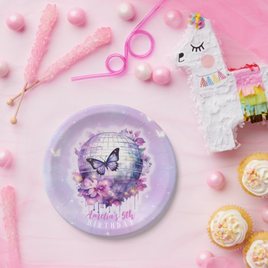 In haar verjaardagstijdperk papier Bord (Feest)