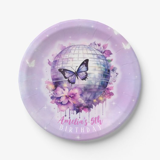 In haar verjaardagstijdperk papier Bord (Voorkant)