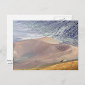 In Haleakala Crater, Maui, Hawaii, VS. Briefkaart (Voorkant / Achterkant)