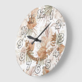 In Harmonie met de Wilde Wandklok | Boho Decor (Hoek)
