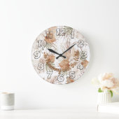 In Harmonie met de Wilde Wandklok | Boho Decor (Huis)