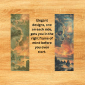 In harmonie met het universum yogamat