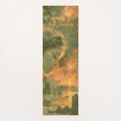 In harmonie met het universum yogamat (Voorkant)