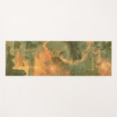 In harmonie met het universum yogamat (Voorkant (horizontaal))