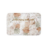 In Harmony with the Wild Bath Mat | Boho Bathroom  (Voorkant)