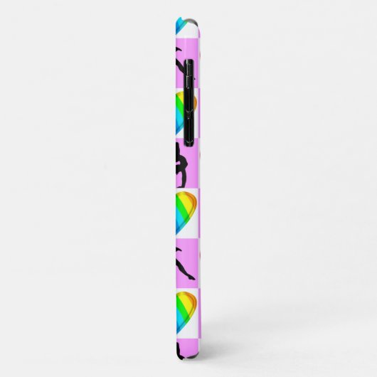 IN HART GYMNASTIEK GEPERSONALISEERD Case-Mate iPhone CASE (Achterkant/links)