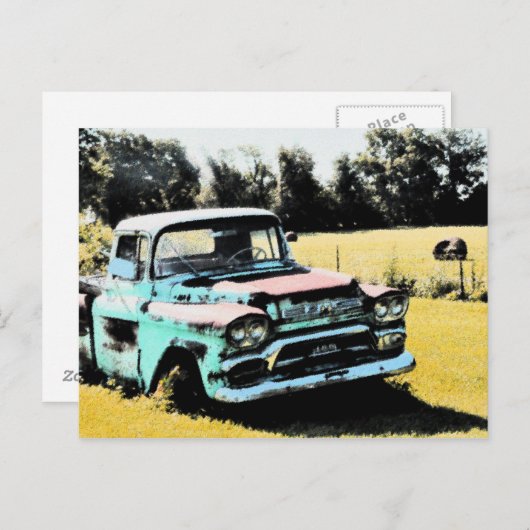 In Hayfield Briefkaart (Voorkant / Achterkant)