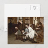 In hechtenis, 1888 briefkaart (Voorkant / Achterkant)