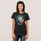 In heel Amerika lezen we Global Reading Lover T-shirt (Voorkant volledig)