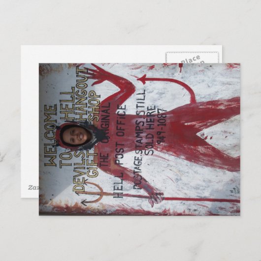 In Hell Briefkaart (Voorkant / Achterkant)