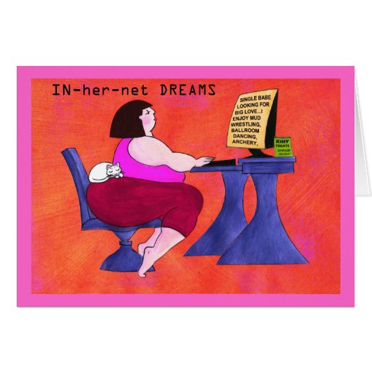 "IN-HER-NET DREAMS" (Voorkant Horizontaal)