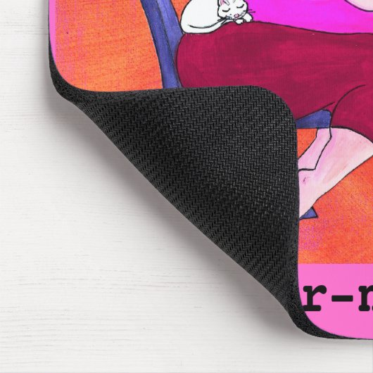 In-her-net dromen muismat (Hoek)