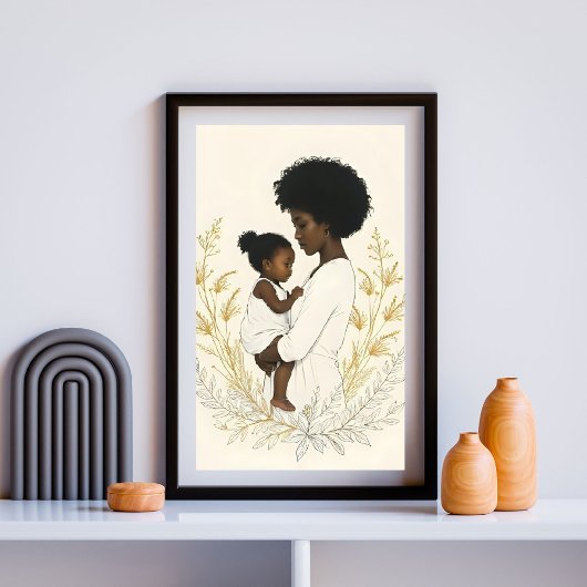 In Her Silence, He Finds Safety Poster