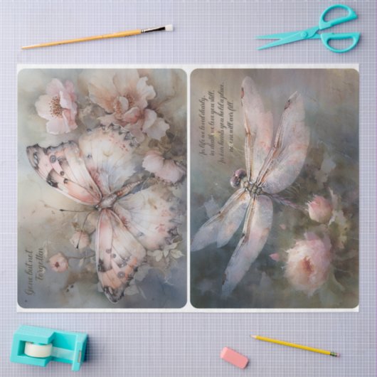 in Herdenking Tissuepapier (Craft)