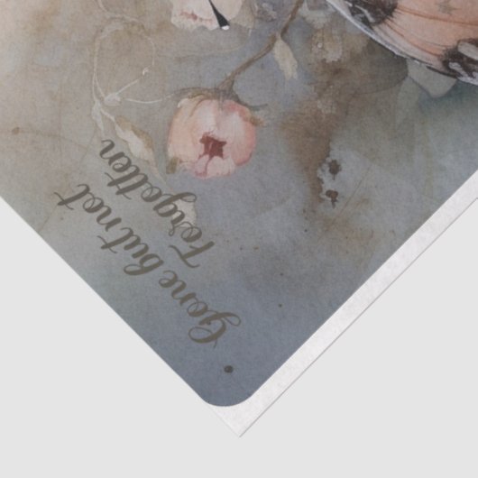 in Herdenking Tissuepapier (Detail)