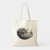 in Herfst gevouwen Tote Bag (Achterkant)