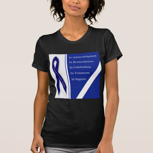 in herinnering gebracht bij viering i t-shirt (Voorkant)