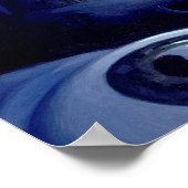 In het Abyss ART PRINT anglerfish mermaid deep zee (Hoek)