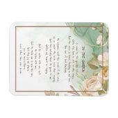 ~in het Antiek voor de tuinbouw Hymn Garden Magneet (Horizontaal)