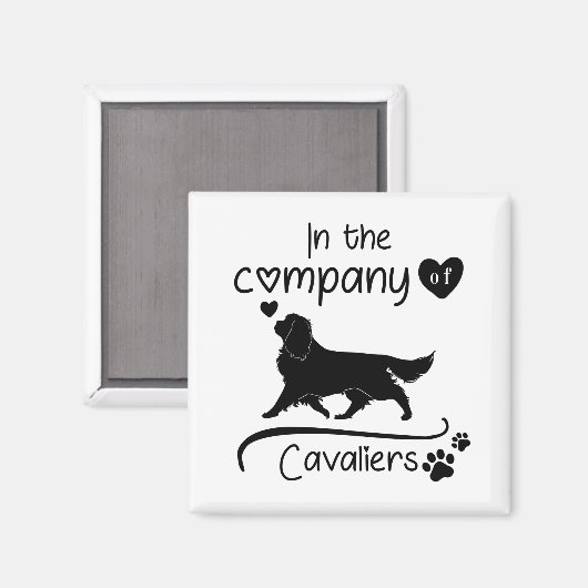 In het bedrijf Cavaliers Magneet (Voorkant / Achterkant)