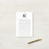 In het bedrijf Cavaliers Post-it® Notes (Op bureau)