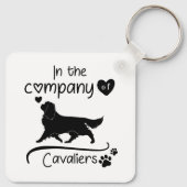 In het bedrijf Cavaliers Sleutelhanger (Achterkant)