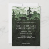 In het Beer Wilde Vivid Green Mountains Kaart (Voorkant)