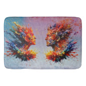 In het begin... badmat (Voorkant)