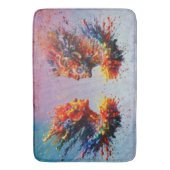 In het begin... badmat (Voorkant Verticaal)