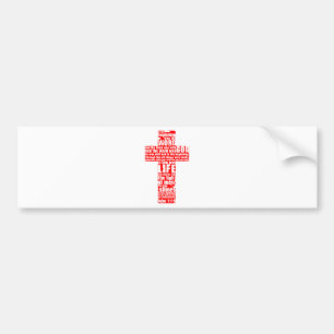 In het begin... bumpersticker