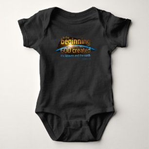 In het begin Creëer de GOD Christelijke Faith Ver Romper