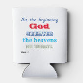 In het begin Creëer God Blikjeskoeler (Achterkant)