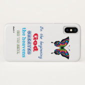 In het begin Creëer God Case-Mate iPhone Case (Achterkant (horizontaal))