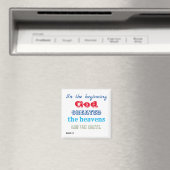 In het begin Creëer God Magneet (Insitu (Vaatwasser))