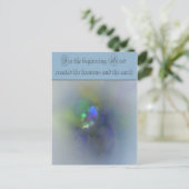 In het begin fractal briefkaart (Staand voorkant)