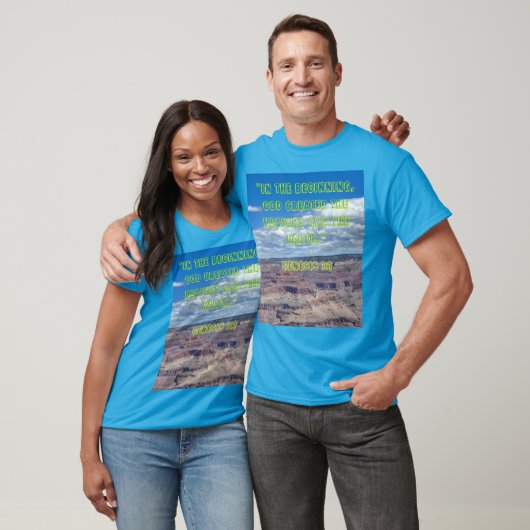 In het begin Genesis 1:1 T-shirt (Unisex)