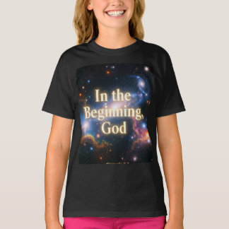 In het begin, God - Grafisch T-shirt