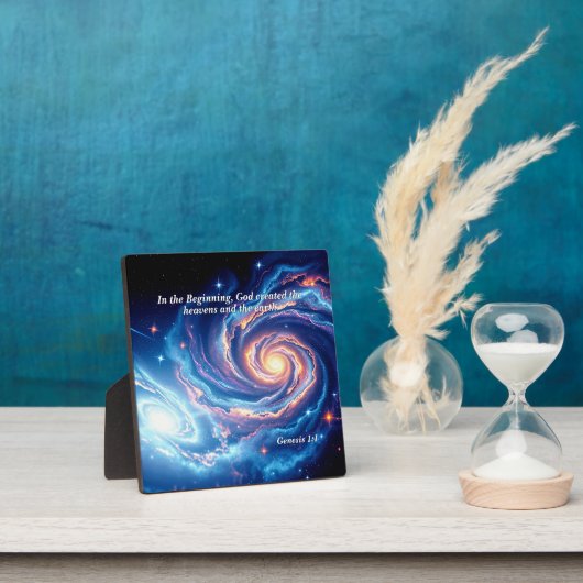 In het begin, God & Schepping Vers Fotoplaat (Insitu)