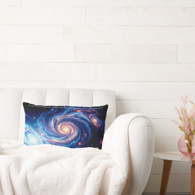 In het begin, God & Schepping Vers Kussen (Bank)